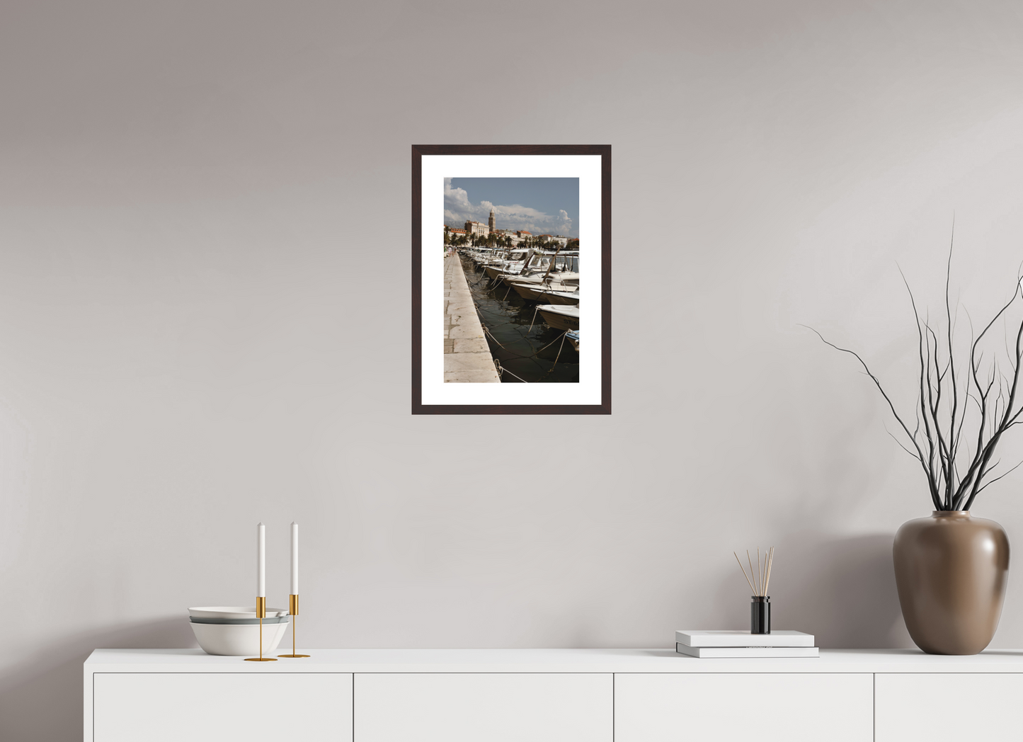 30 x 45 cm, Framed "Port" - Fine Art photography print