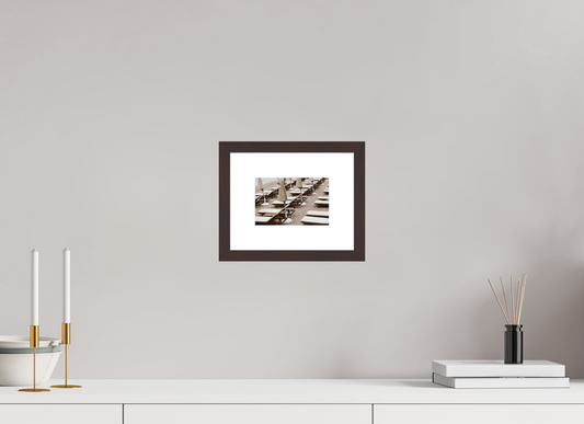 15 x 10 cm, Fine art paper framed "Brač Island" - Fine Art photography print