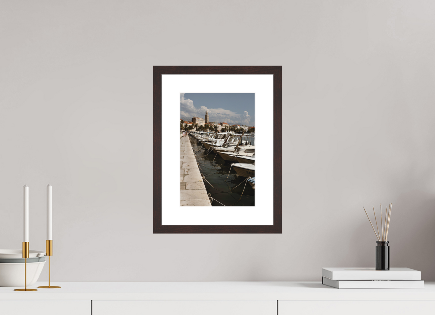 20 x 30 cm, Framed "Port" - Fine Art photography print