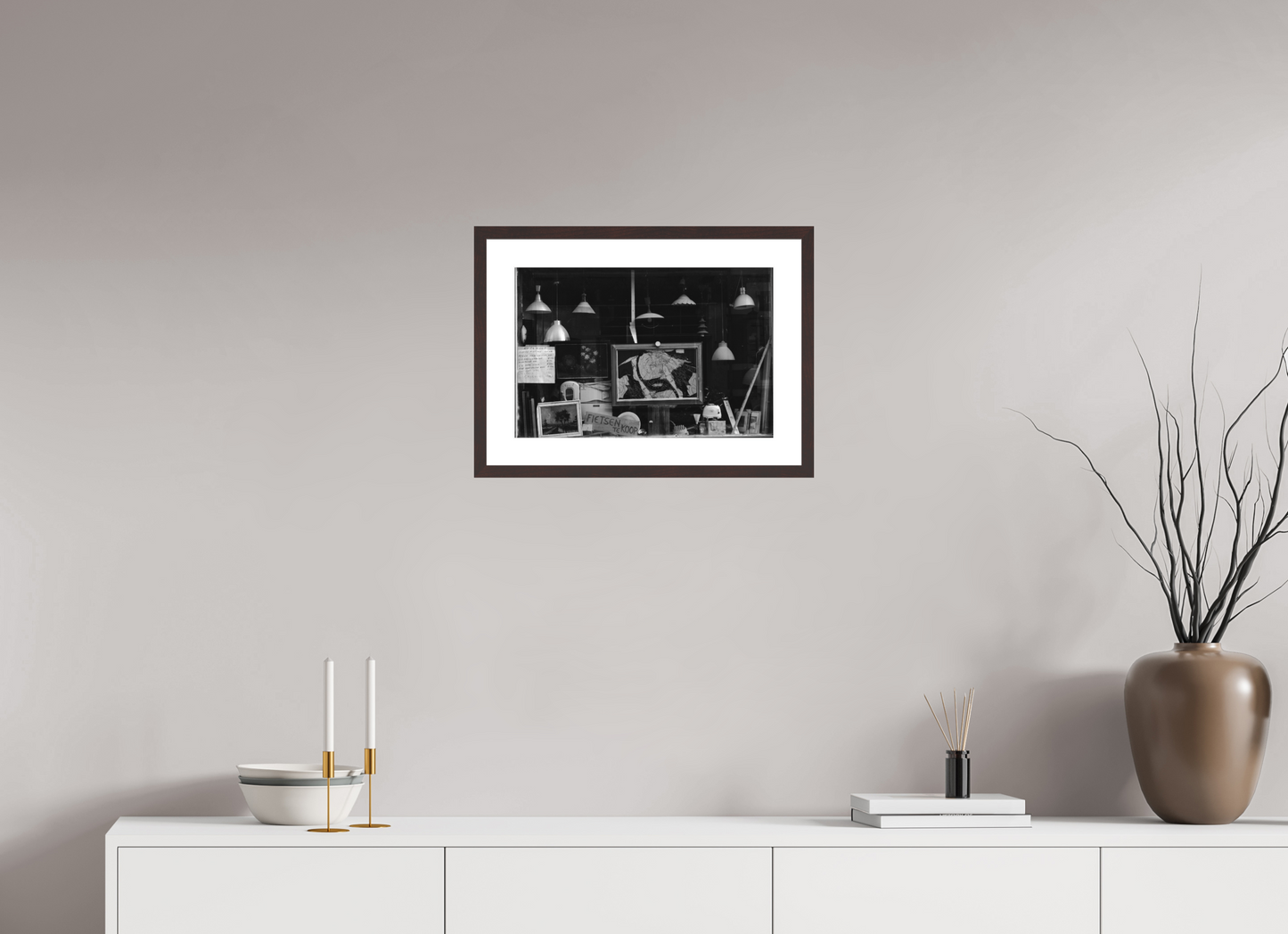 “Fietsen te koop” - Fine art photography print