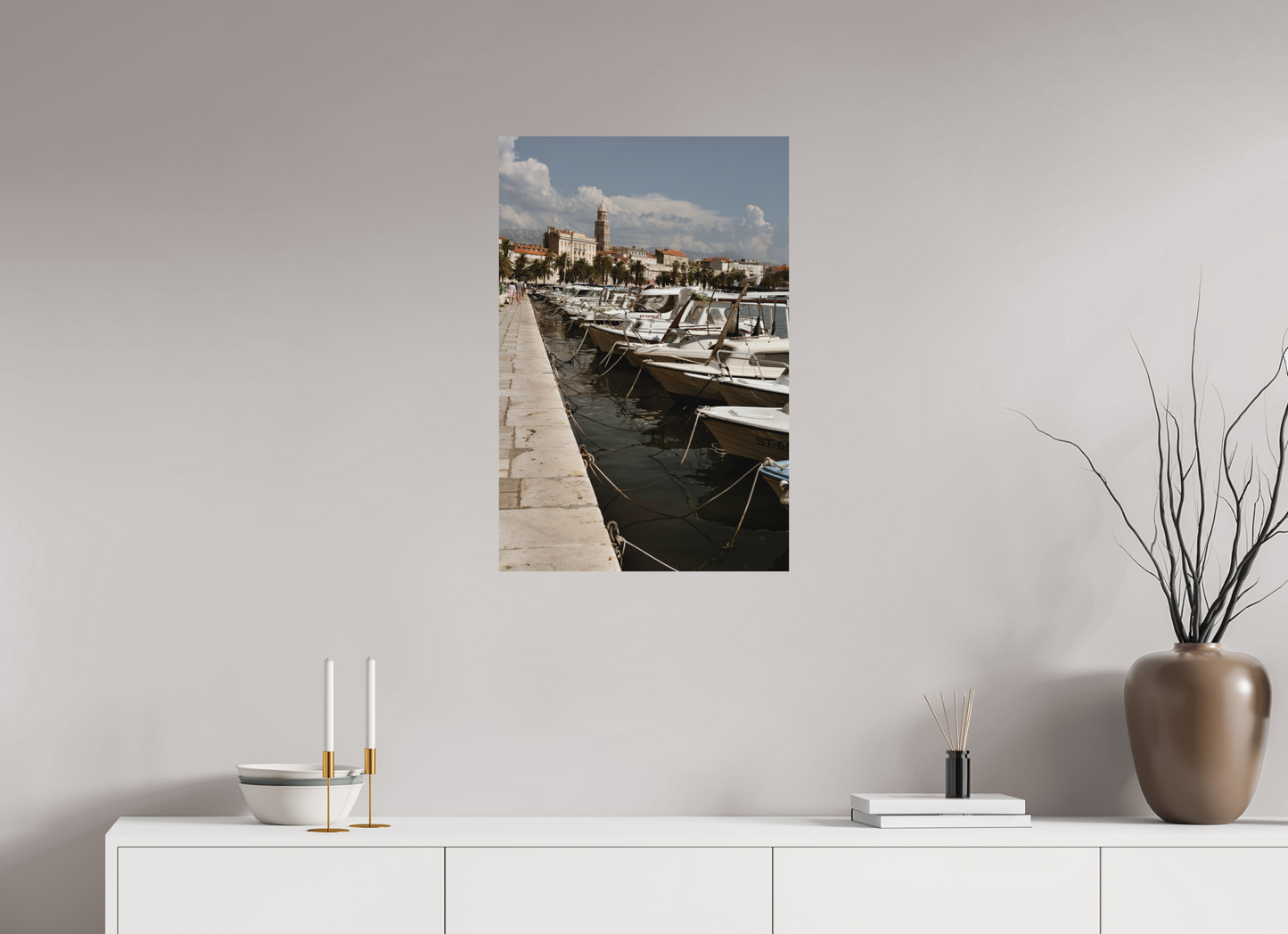50 x 75 cm, Without a frame "Port" - Fine Art photography print