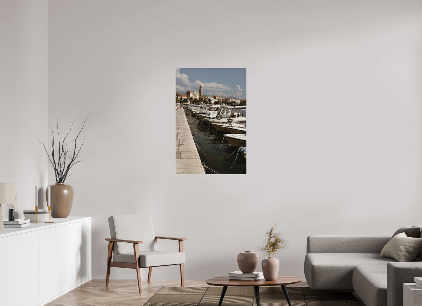 70 x 105 cm, Without a frame "Port" - Fine Art photography print