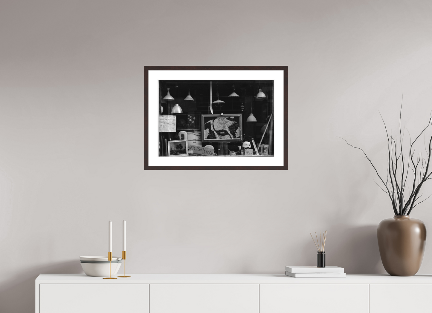 “Fietsen te koop” - Fine art photography print