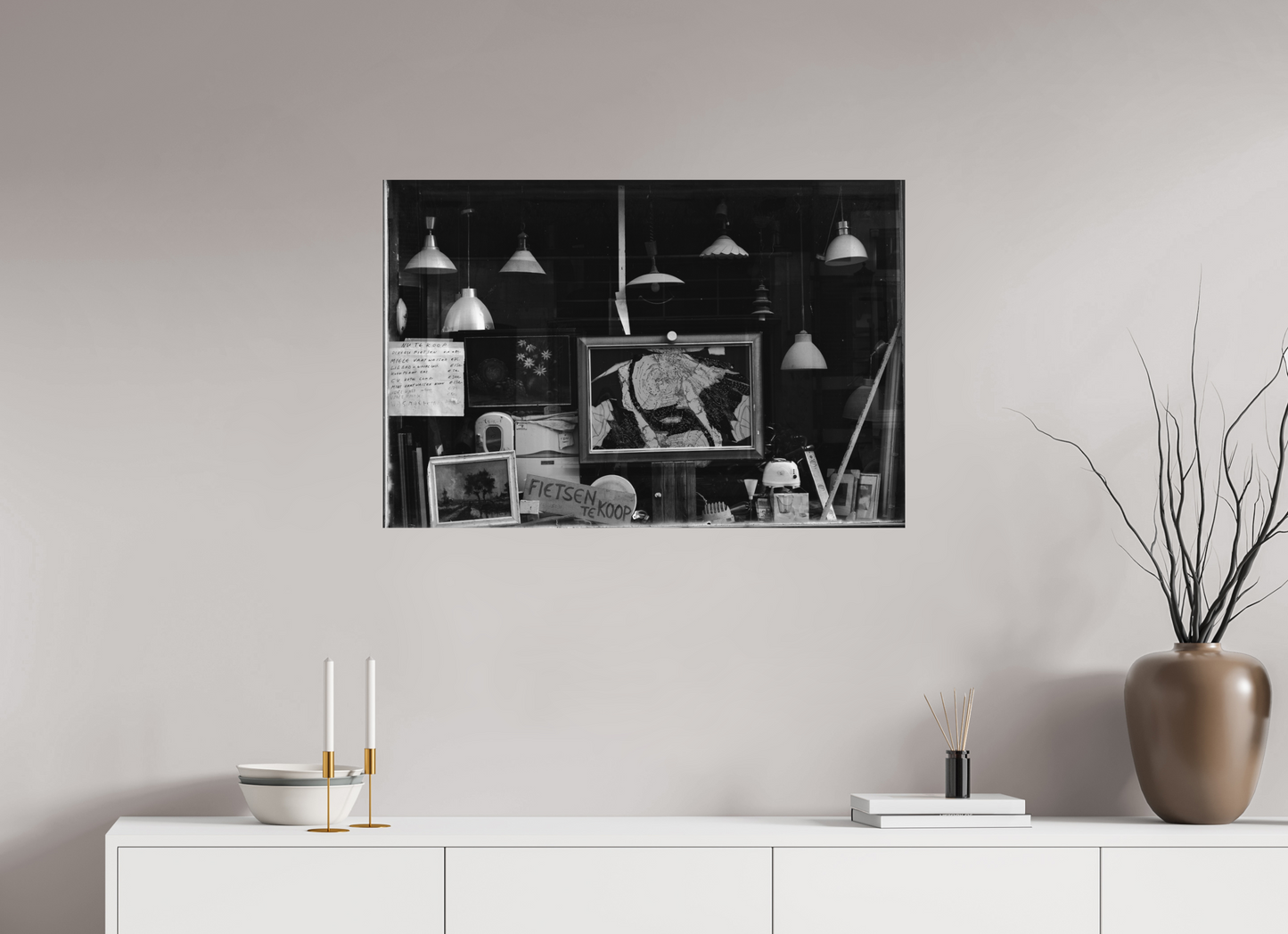 “Fietsen te koop” - Fine art photography print